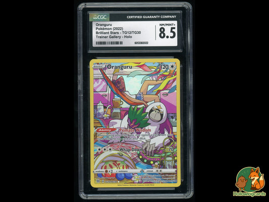 Graded Oranguru (TG12/TG30) Brilliant Stars - CGC 8.5