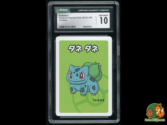Graded Bulbasaur - Old Maid - CGC 10