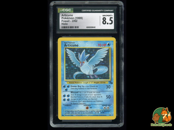 Graded Articuno (2/62) - Fossil | Pokmon Card NZ Hollowlogcards Graded Articuno (2/62) - Fossil | Pokmon Card NZ Hollowlogcards