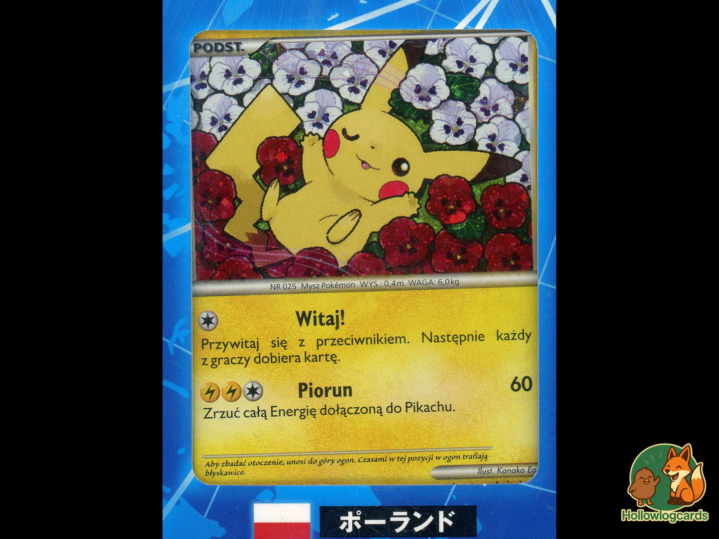 Pikachu World Collection 2010 - SEALED - Blue 9 card Japanese set