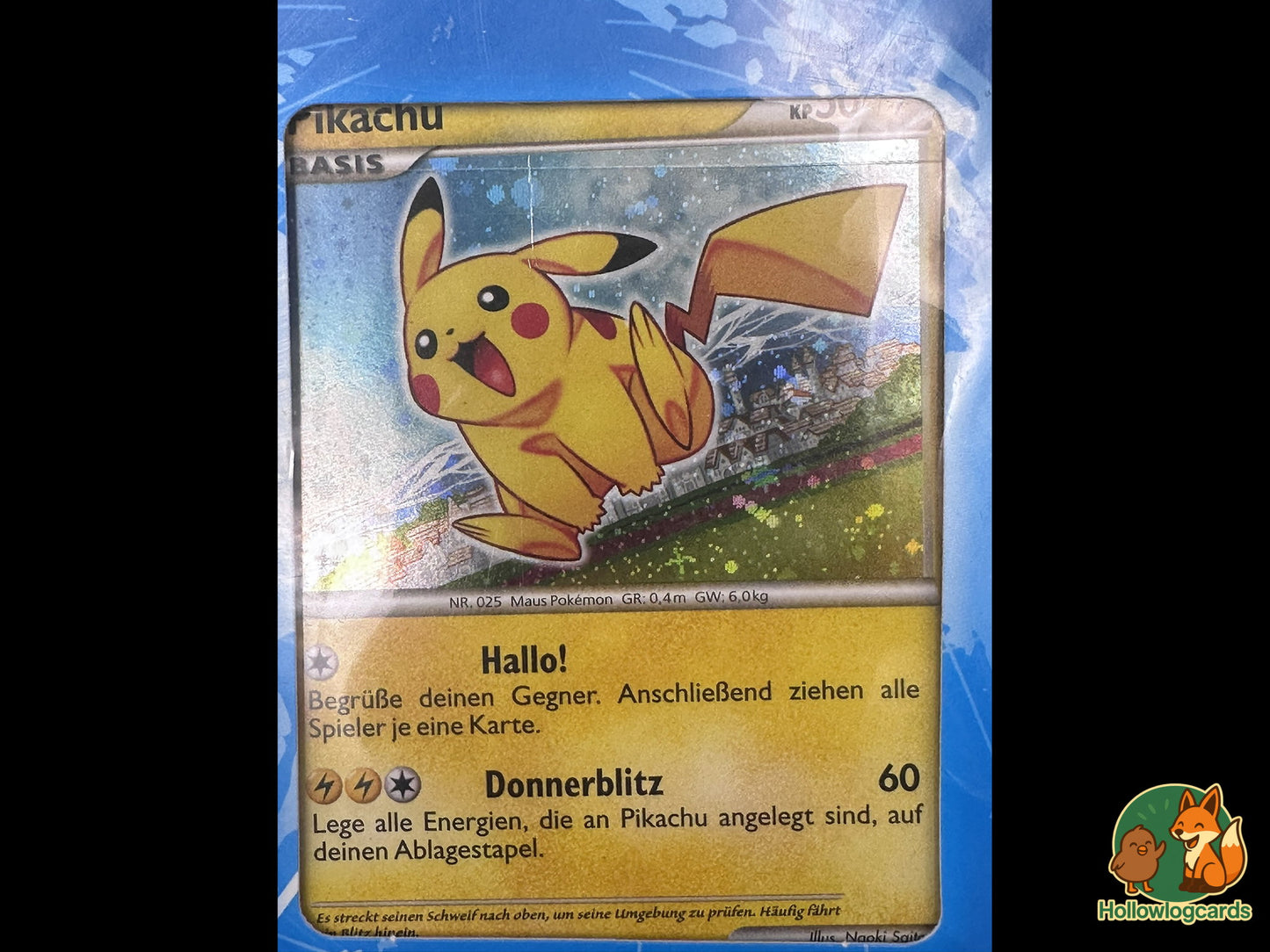 Pikachu World Collection 2010 - SEALED - Blue 9 card Japanese set