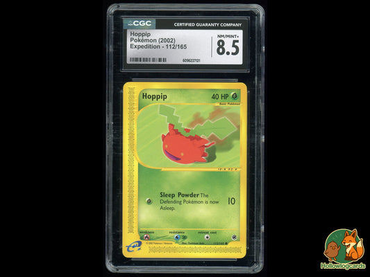 Graded Hoppip (112/165) - Expedition - CGC 8.5