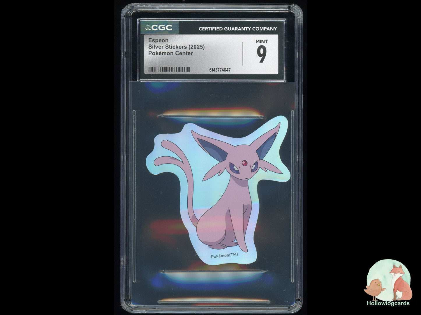 Graded Espeon - Pokemon Stickers - CGC 9