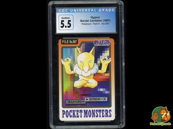 Graded Hypno (097) Pokemon - Part 4 - CGC 5.5