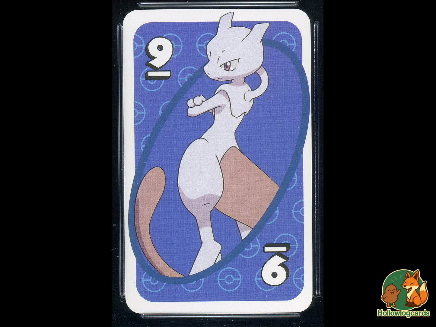 Graded Mewtwo - Pokemon UNO (2019) - CGC 9 - BLUE 9