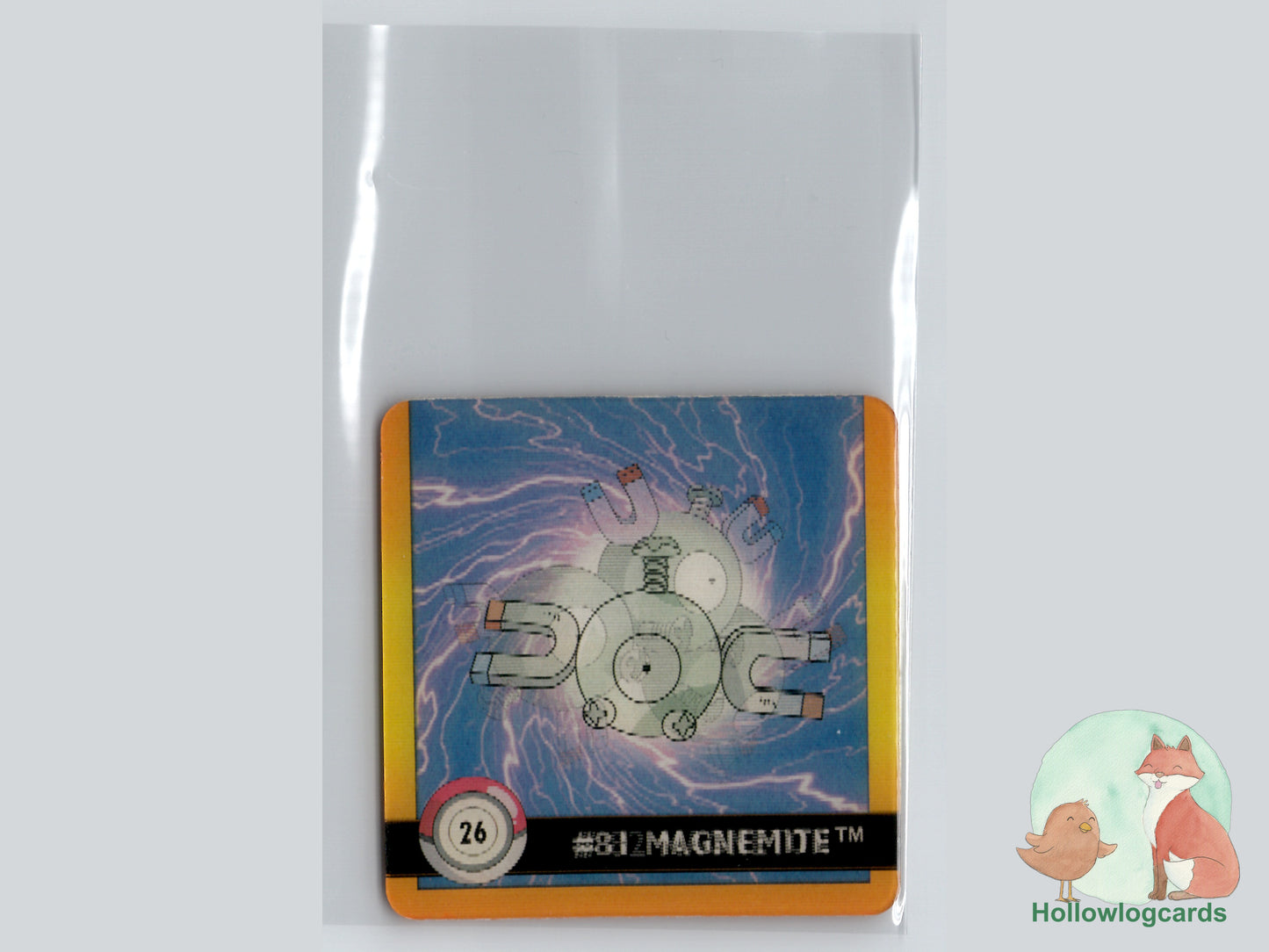 Magnemite / Magneton (#26) - Artbox Premier Edition Action Flipz Lenticular - 1999