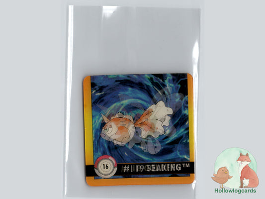 Goldeen / Seaking (#16) - Artbox Premier Edition Action Flipz Lenticular - 1999