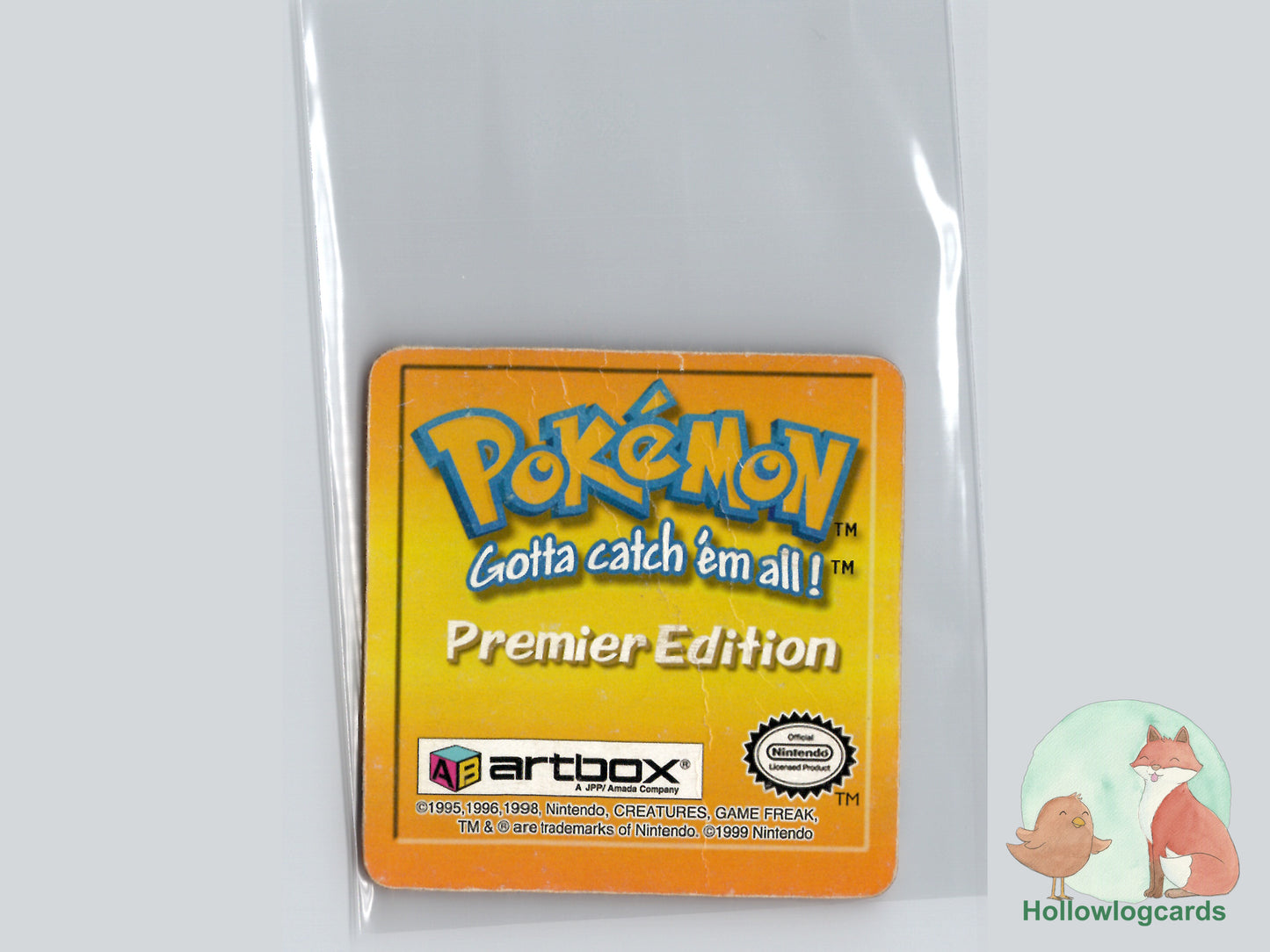 Gastly / Haunter (#14) - Artbox Premier Edition Action Flipz Lenticular - 1999