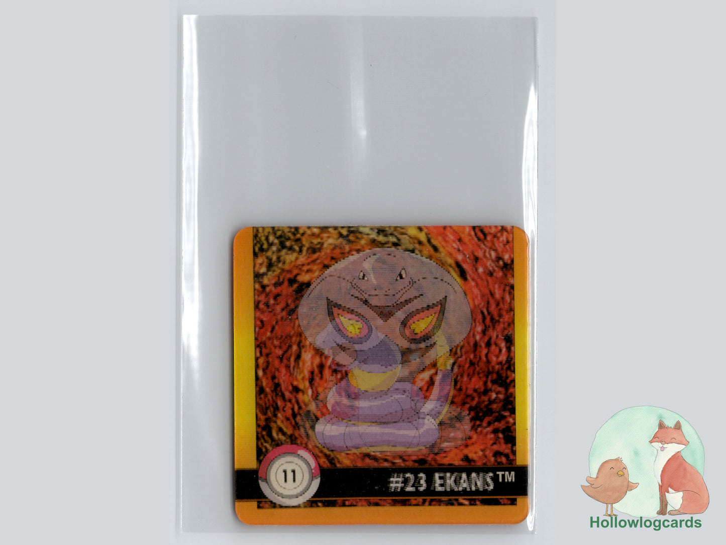 Ekans / Arbok (#11) - Artbox Premier Edition Action Flipz Lenticular - 1999