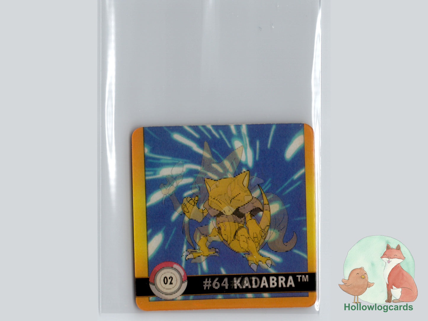 Abra / Kadabra (#02) - Artbox Premier Edition Action Flipz Lenticular - 1999
