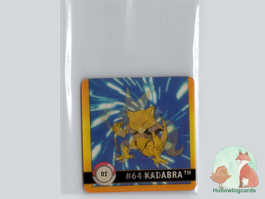 Abra / Kadabra (#02) - Artbox Premier Edition Action Flipz Lenticular - 1999