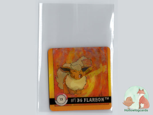 Eevee / Flareon (#13) - Artbox Premier Edition Action Flipz Lenticular - 1999