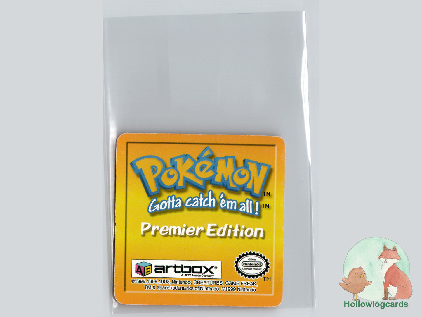 Eevee / Jolteon (#29) - Artbox Premier Edition Action Flipz Lenticular - 1999
