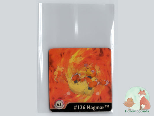 Magmar (#62) - Artbox Series One Action Flipz Lenticular - 1999