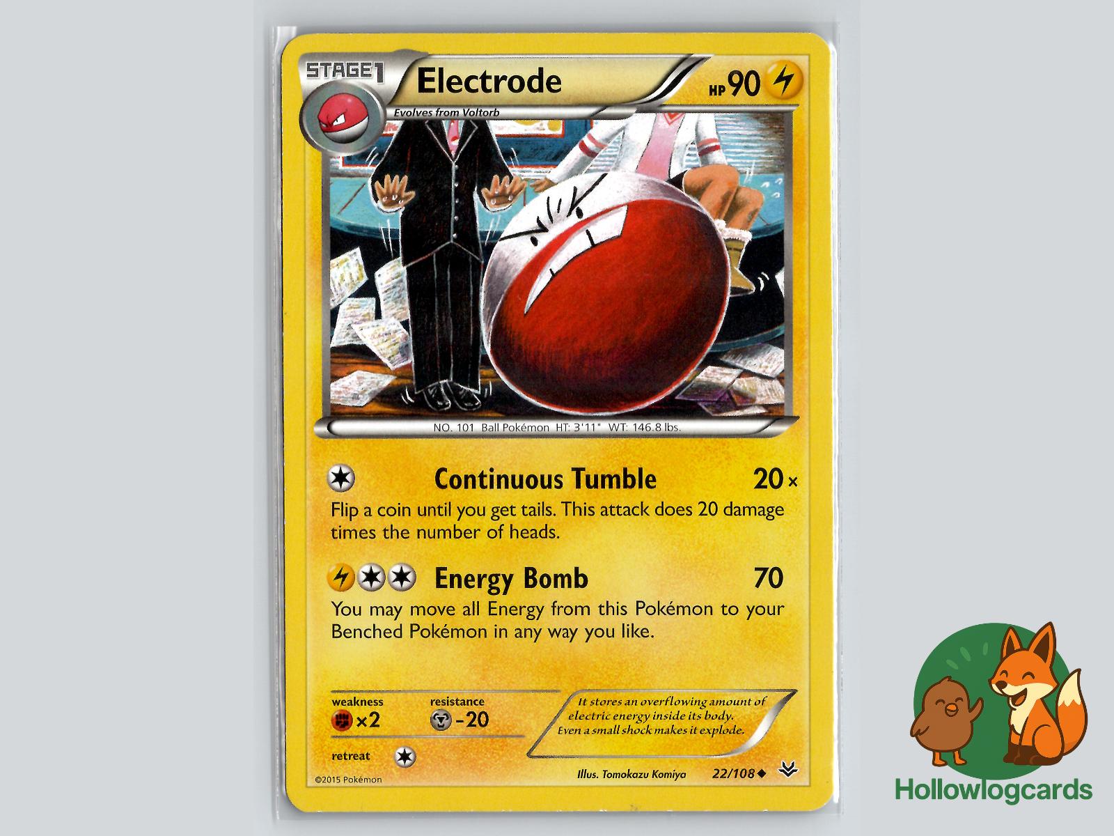 Electrode (22/108) - Roaring Skies Pokémon Card