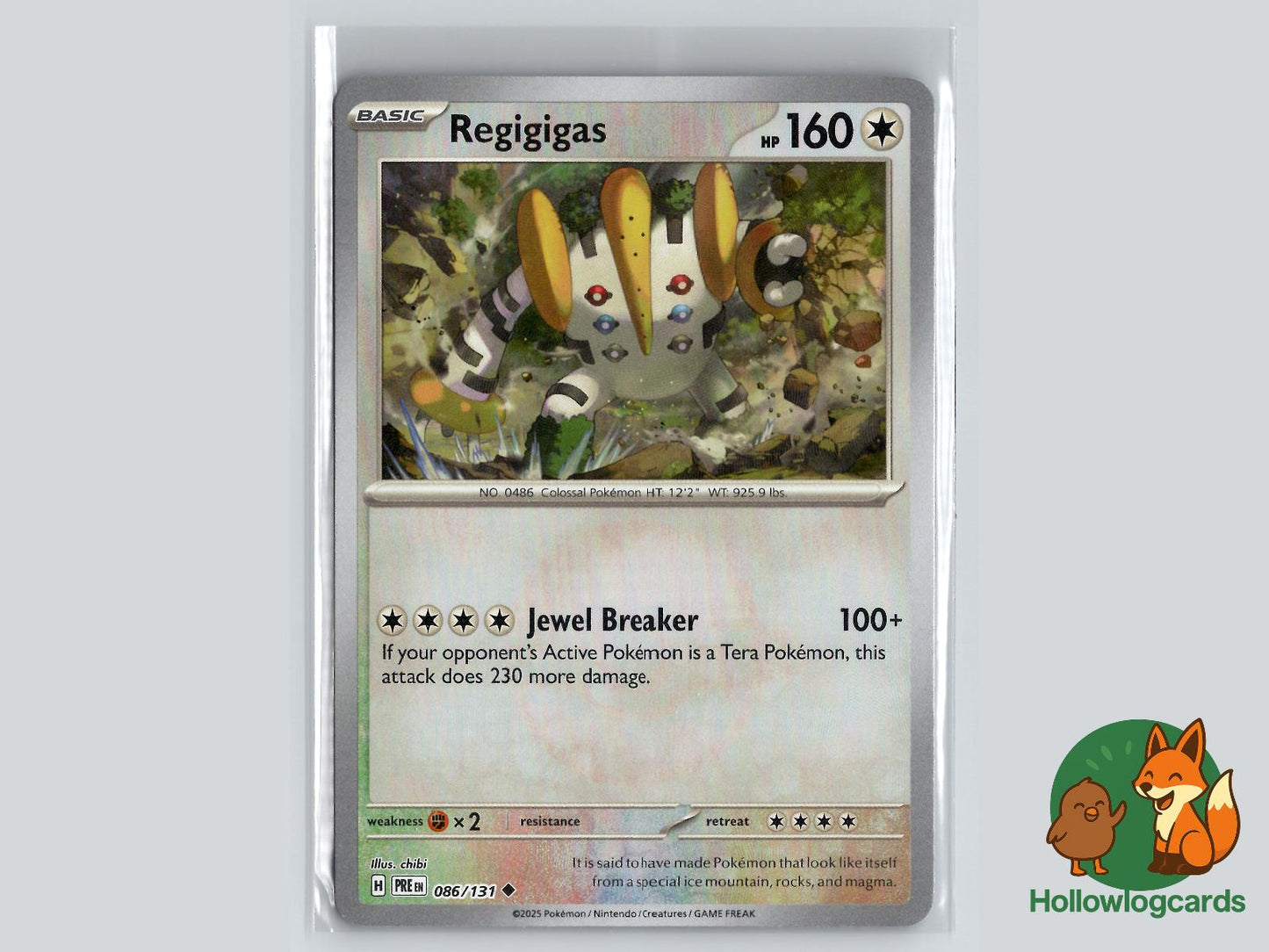Regigigas (086/131) - Prismatic Evolutions Pokémon Card