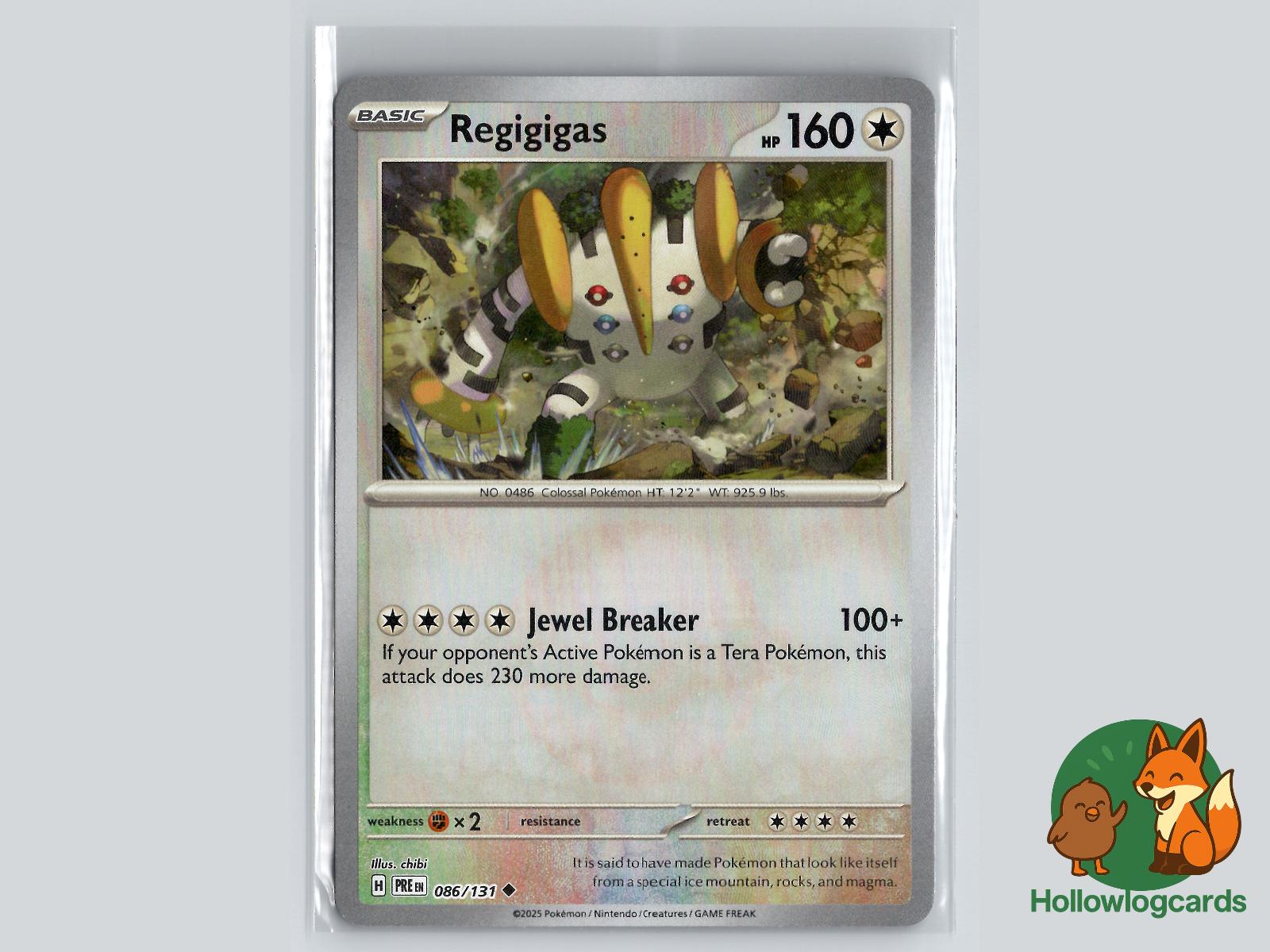 Regigigas (086/131) - Prismatic Evolutions Pokémon Card