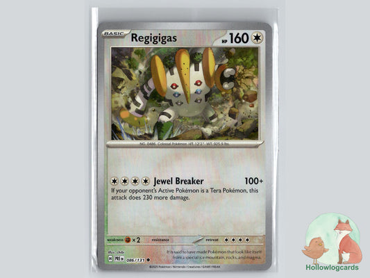 Regigigas (086/131) - Prismatic Evolutions Pokémon Card
