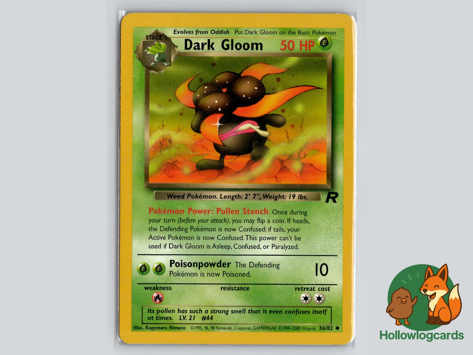Dark Gloom (36/82) - Team Rocket Pokémon Card