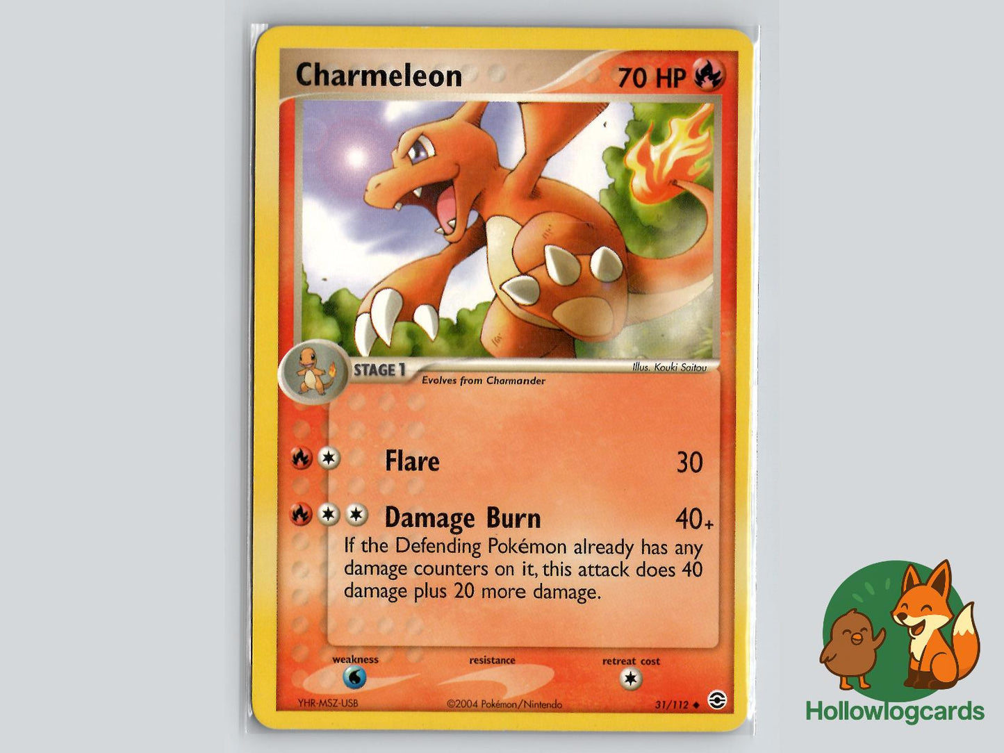 Charmeleon (31/112) - FireRed & LeafGreen Pokémon Card