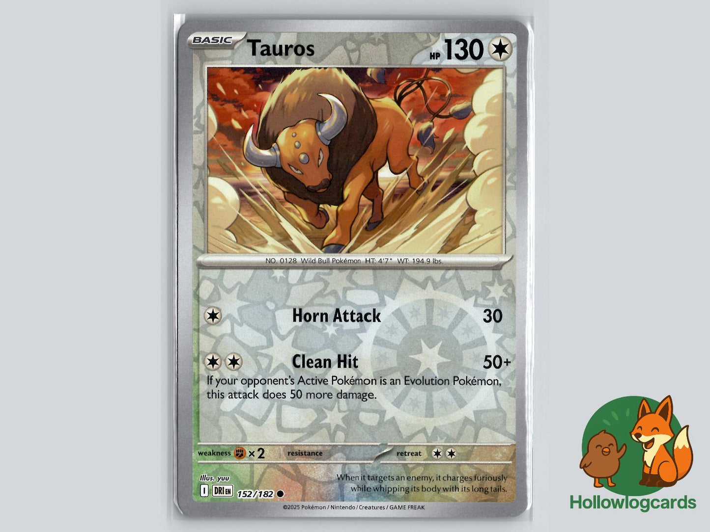 Tauros (152/182) - Destined Rivals Pokémon Card