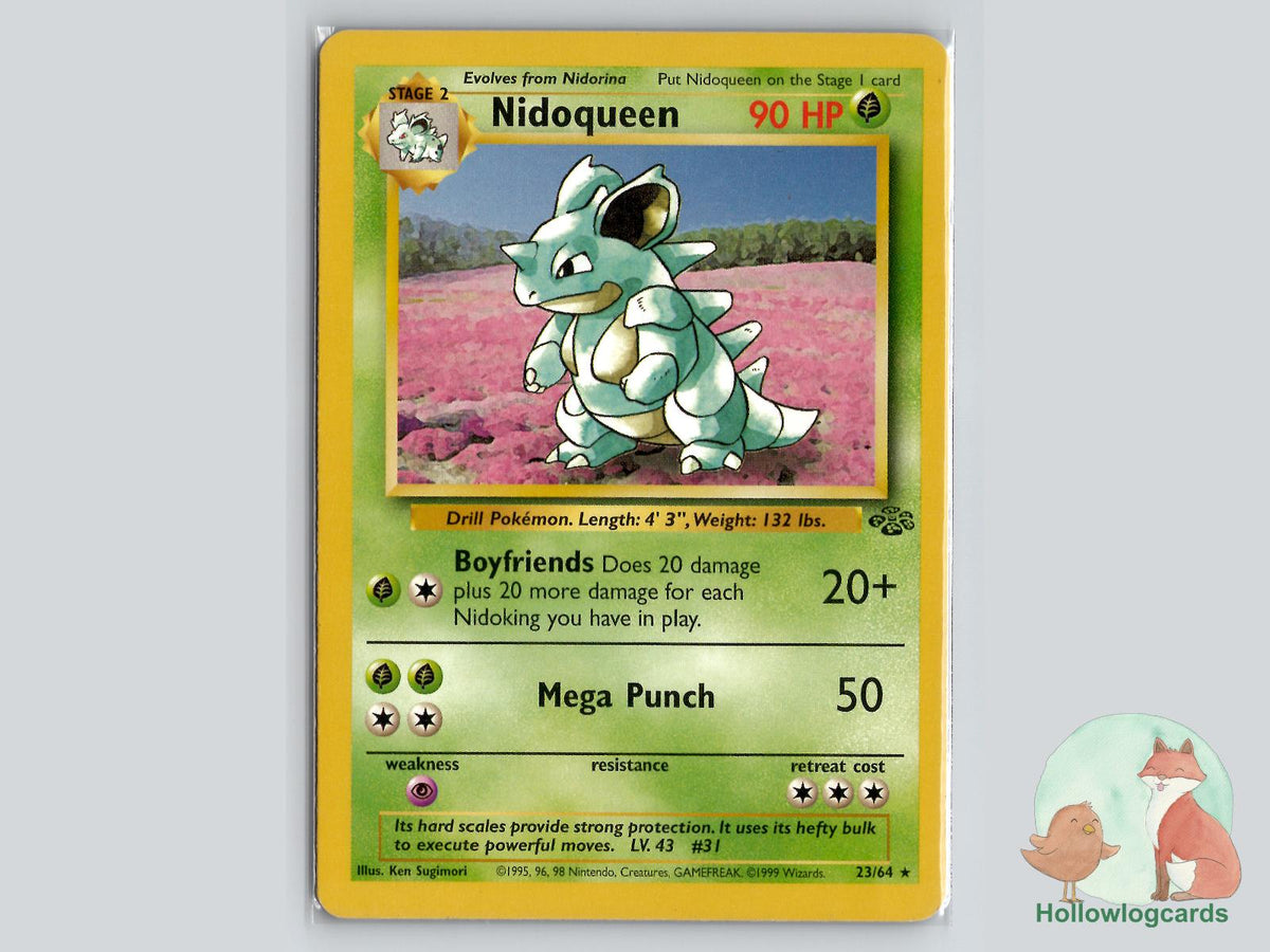 Nidoqueen (23/64) - Jungle Pokémon Card