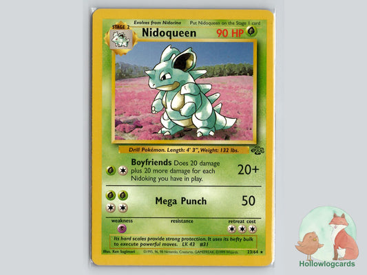 Nidoqueen (23/64) - Jungle Pokémon Card