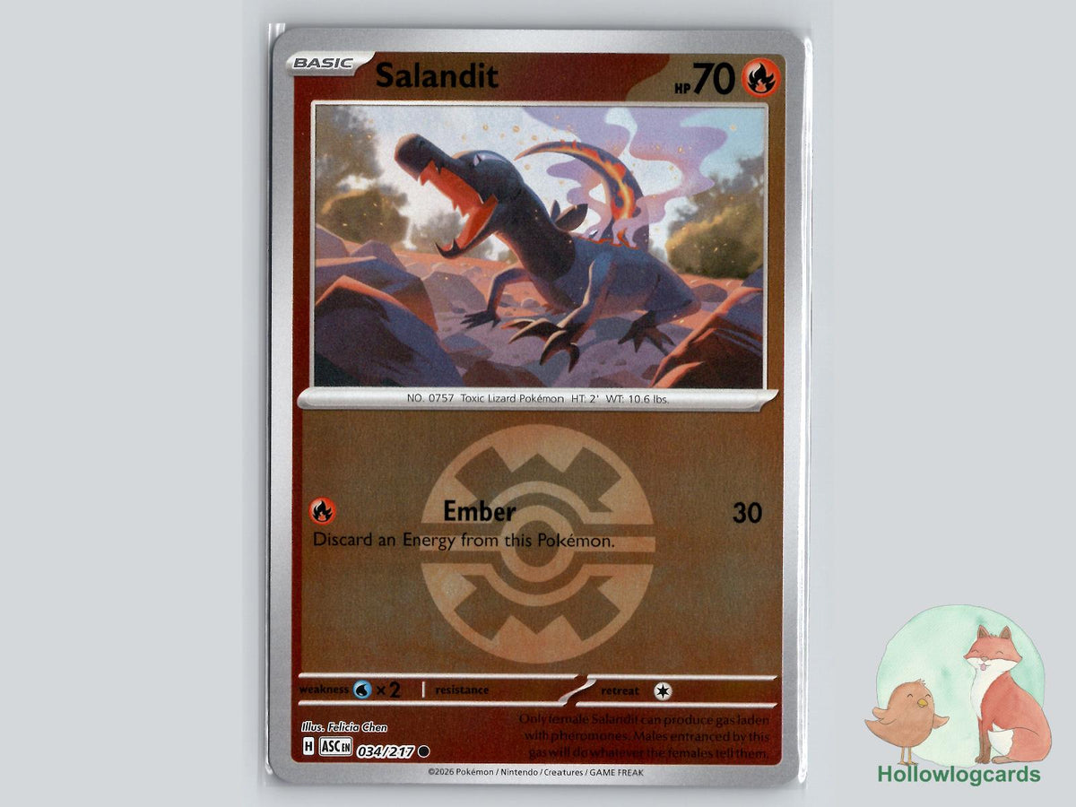 Salandit (034/217) Pokémon Card