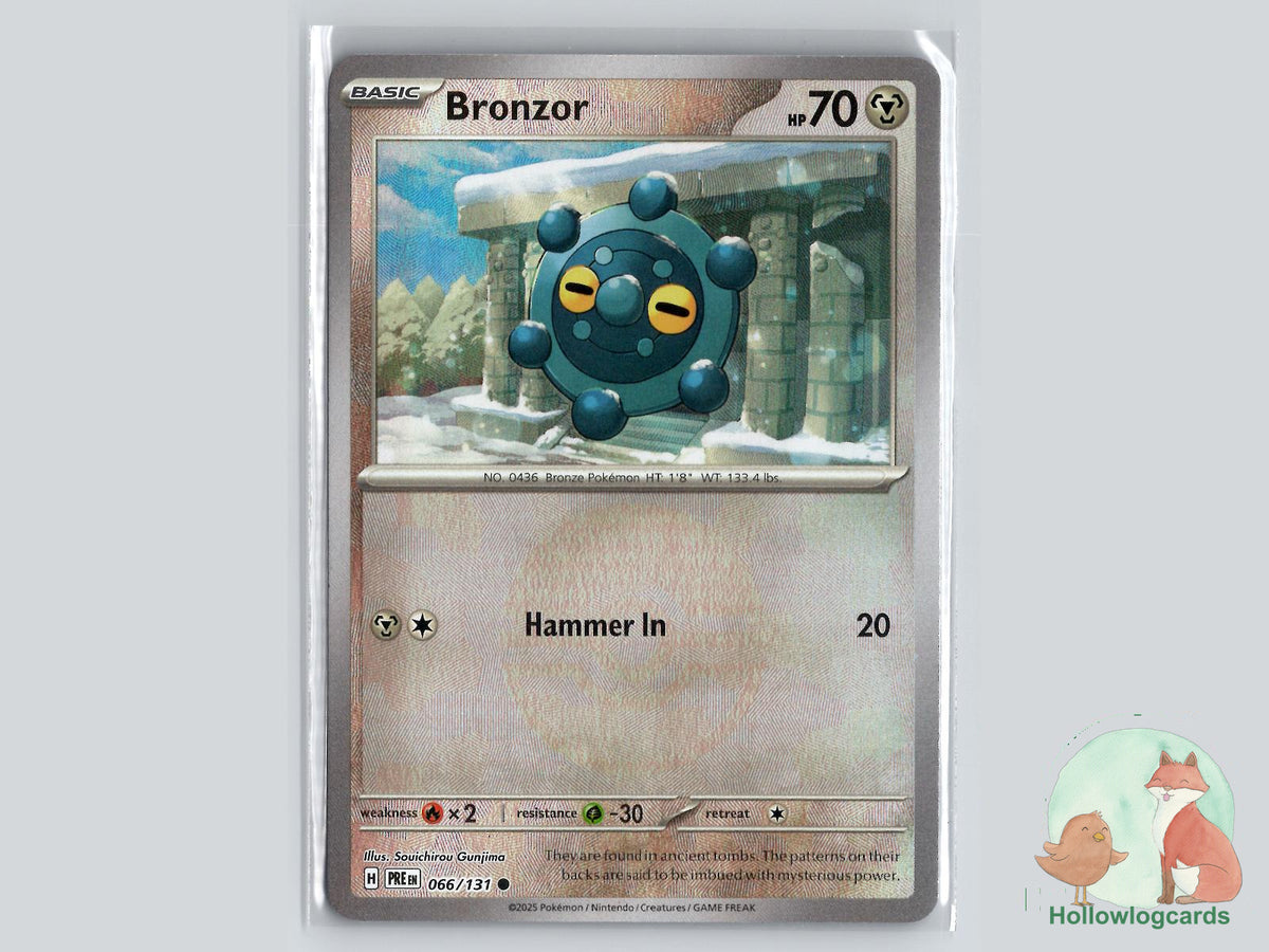 Bronzor (066/131) - Prismatic Evolutions Pokémon Card