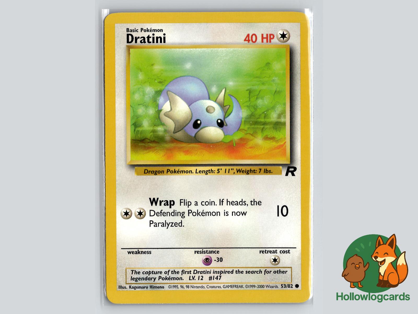 Dratini (53/82) - Team Rocket Pokémon Card