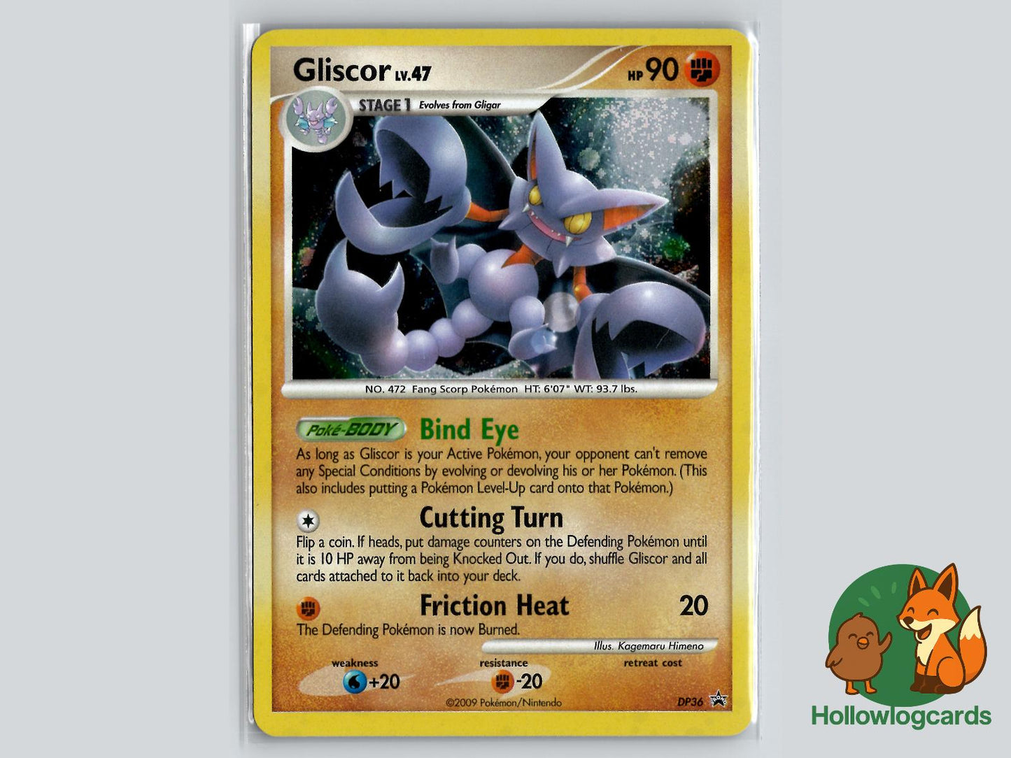 Gliscor (DP36) - Diamond & Pearl Pokémon Card