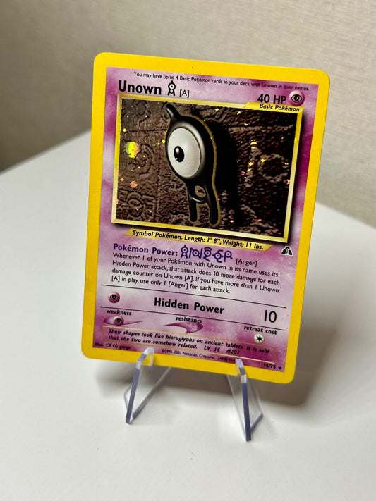 Unown A - Holo - Neo Discovery - Vintage WOTC