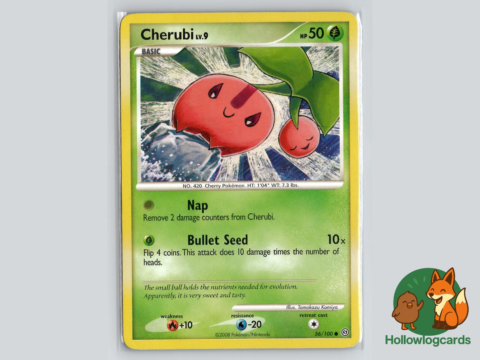 Cherubi (56/100) - Stormfront Pokémon Card