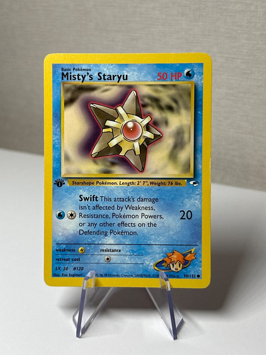 1st edition misty’s Staryu - gym heroes - Vintage