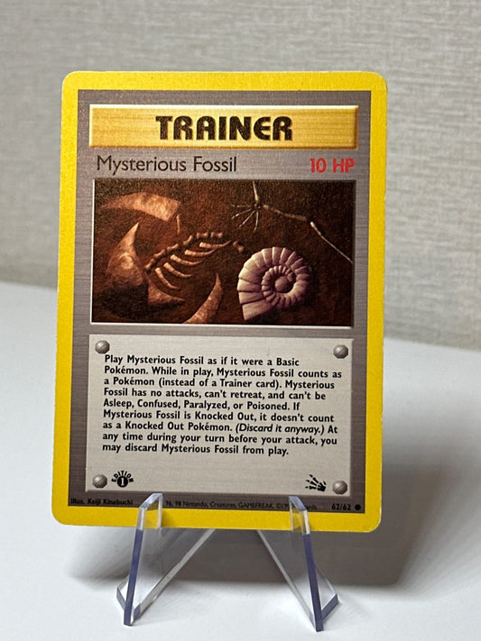 1st Edition - Mysterious Fossil - Fossil [62/62] - 1999 WOTC - Kinebuchi