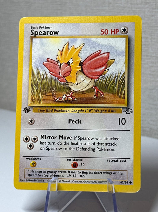 1st Edition - Spearow - Jungle