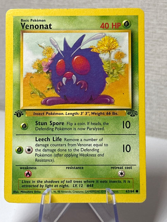 1st Edition - Venonat - Jungle