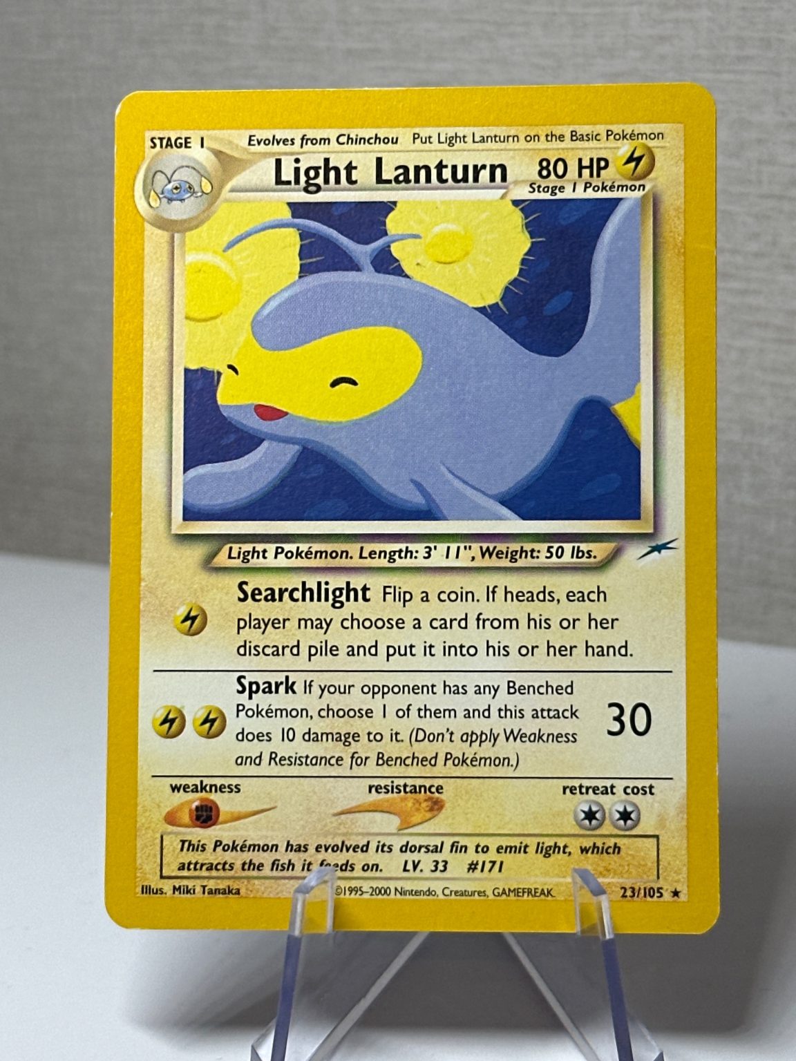 Light Lanturn - RARE - Neo Destiny - Vintage WOTC