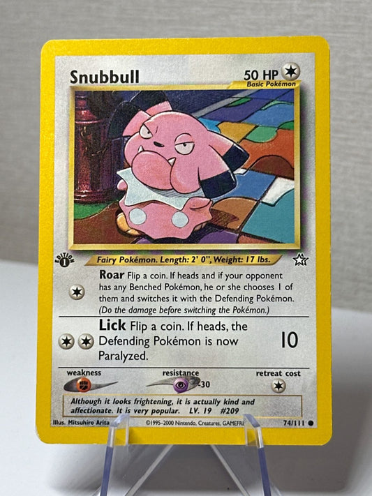 1st Edition - Snubbull - Neo Genesis