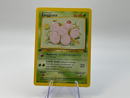 1st Edition - Exeggcute - Jungle [52/64] - 1999 WOTC - Sugimori