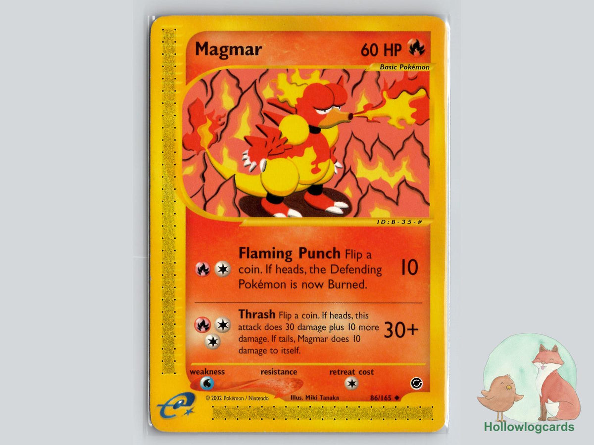 Magmar (86/165) - Expedition Base Set Pokémon Card