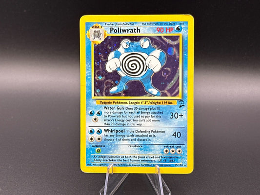 Poliwrath -HOLO Base set 2 - Vintage