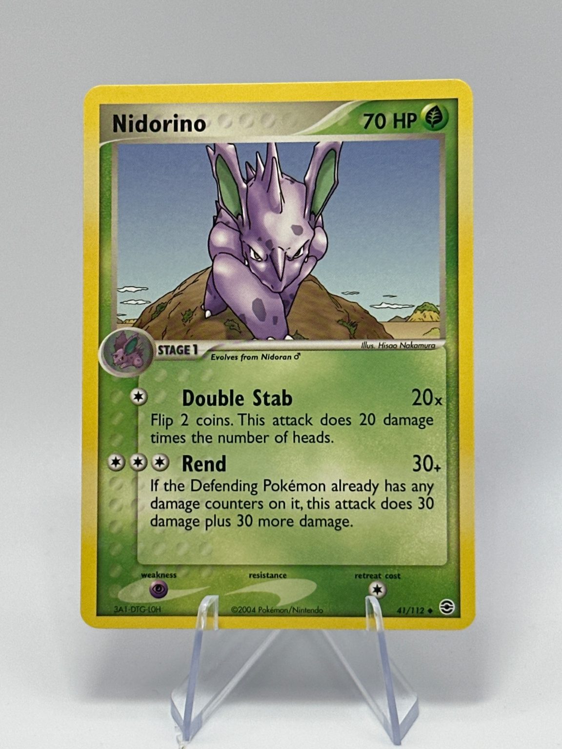 Nidorino 41/112 - Fire red leaf green - MidEra