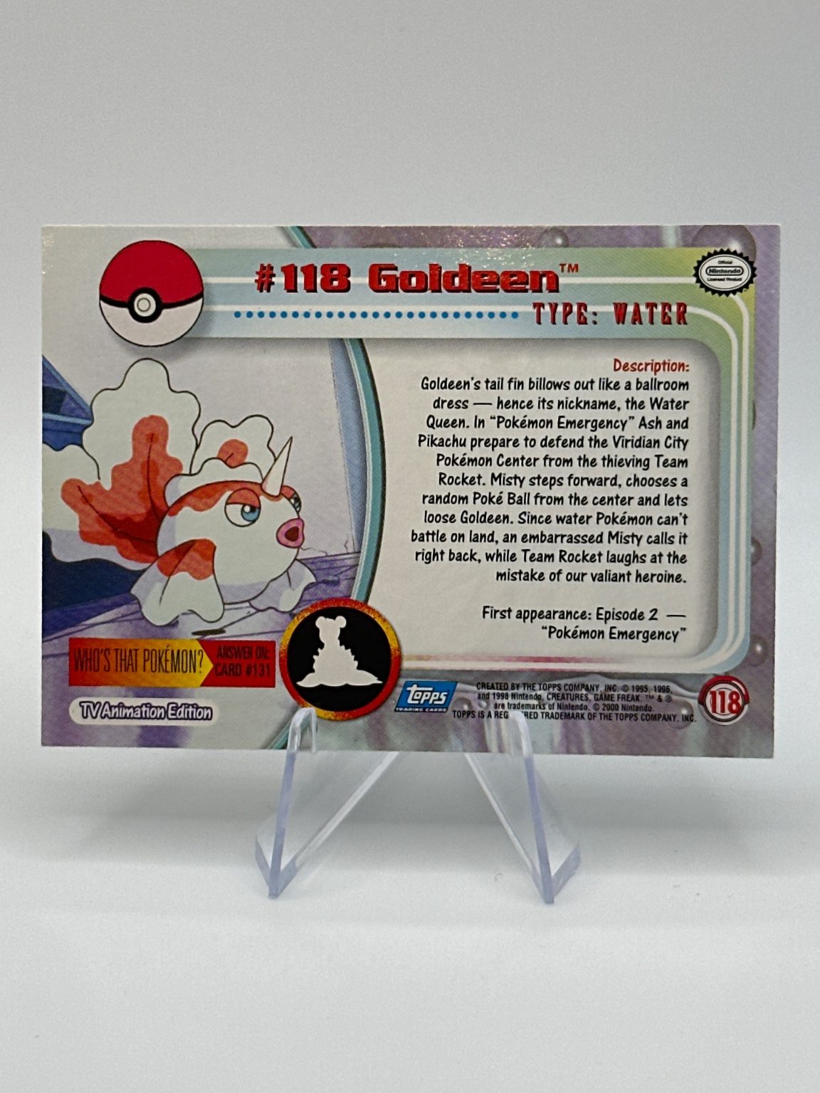 Goldeen - Topps Pokemon