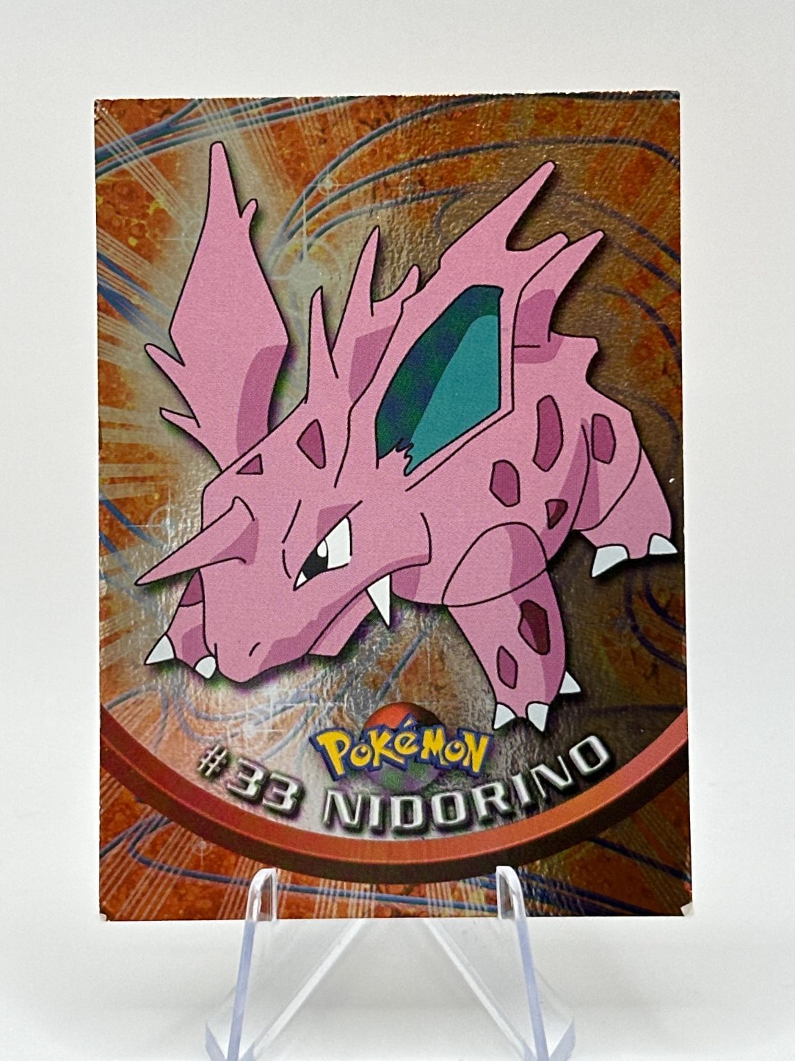 Nidorino - [33] - Holo chrome Topps - 1999 - Vintage