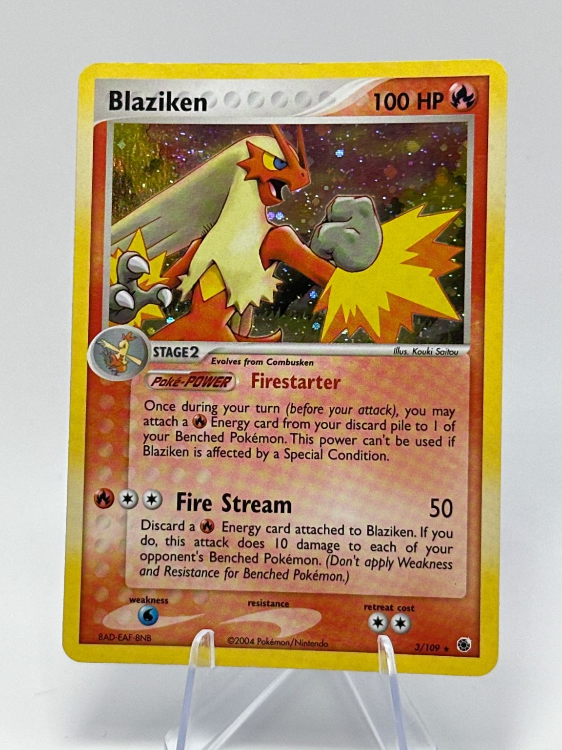 Blaziken - HOLO - Ruby and Sapphire