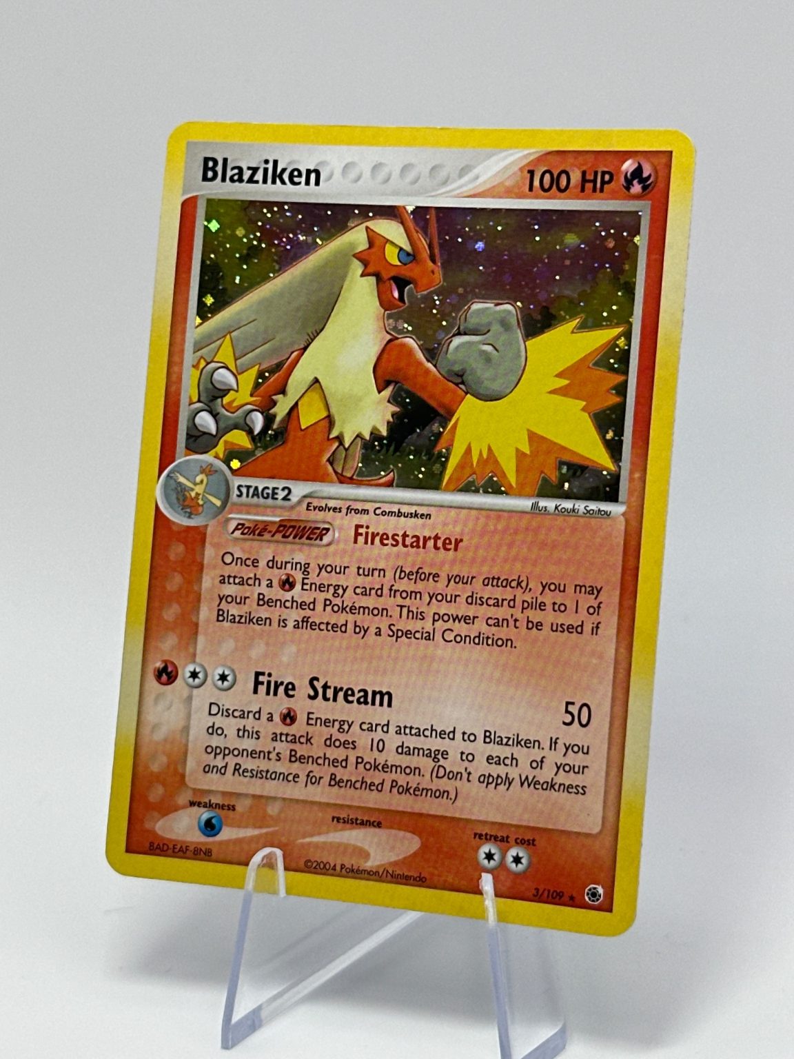 Blaziken - HOLO - Ruby and Sapphire