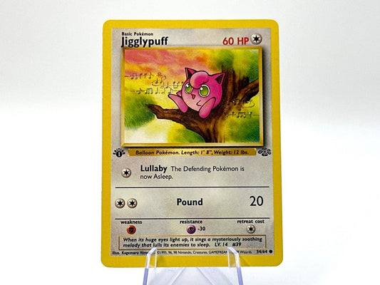 1st Edition - Jigglypuff - Jungle [54/64] - 1999 WOTC - Kinebuchi