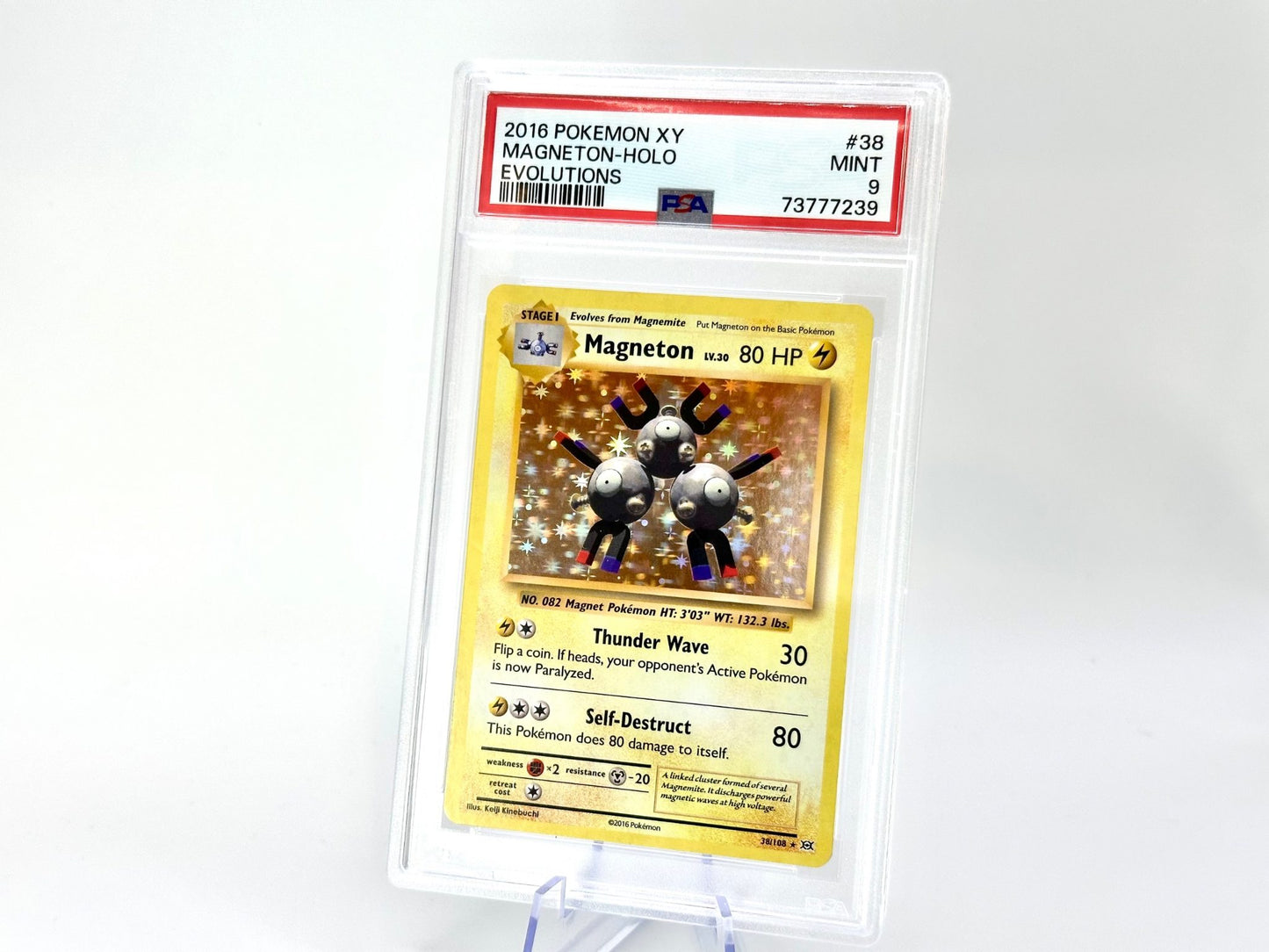 Graded - Magneton - XY Evolutions [38/108] - 2016 MidEra - Holo PSA 9