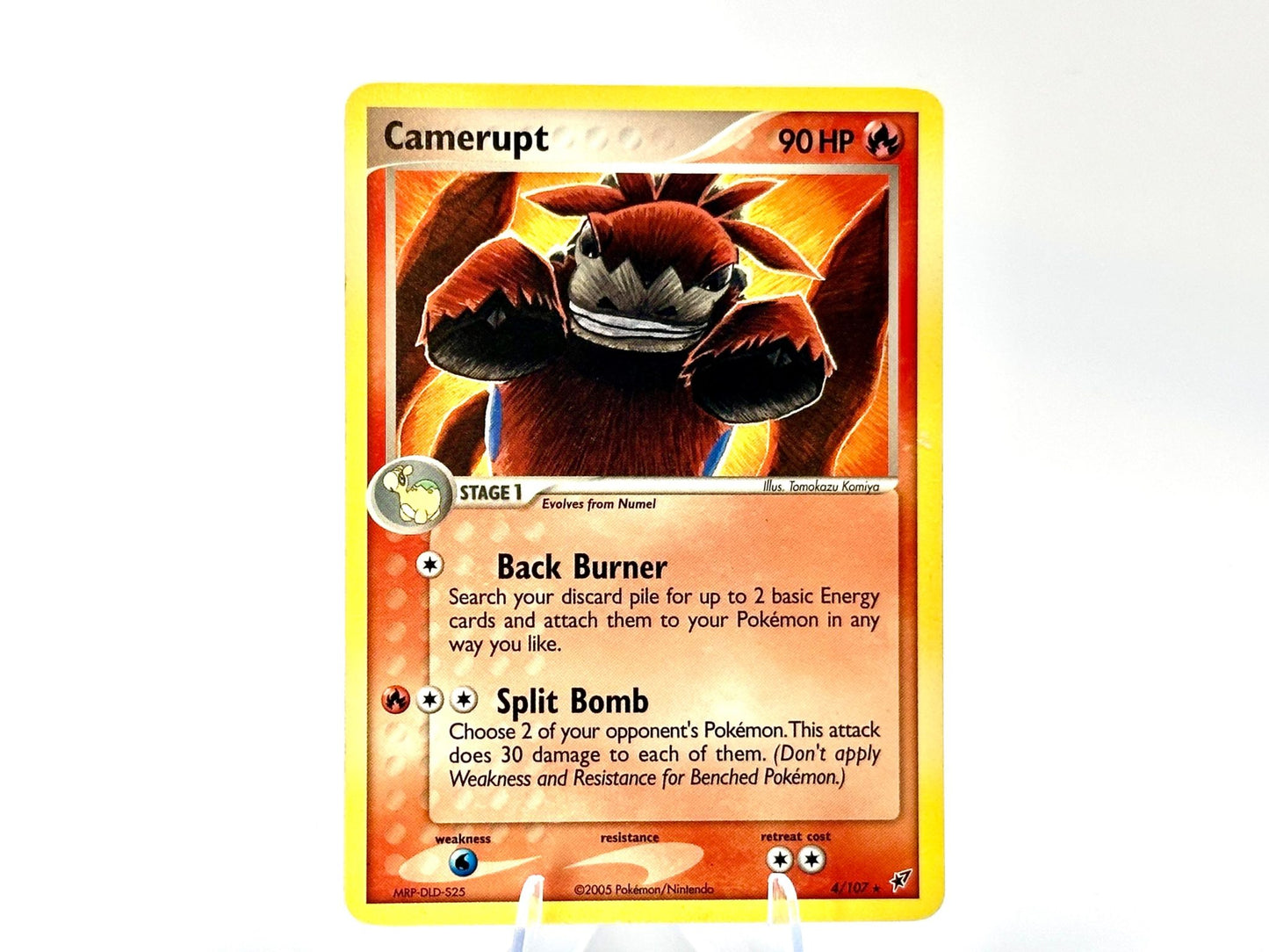 Camerupt - EX Deoxys [4/107] - 2005 MidEra